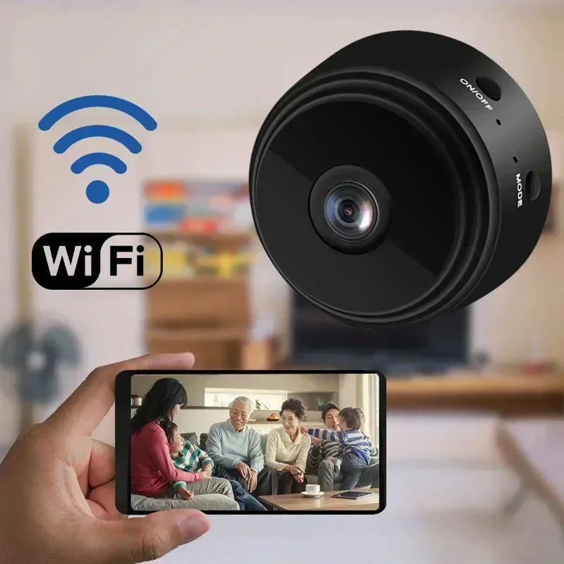 Mini wireless surveillance camera, WiFi, security monitoring, remote monitor, camera, smart home, A9